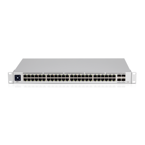 UniFi 48 port Managed Gigabit Layer2 & Layer3 Switch – 48x Gigabit Ethernet Ports, 4x SFP+ Ports – Touch Display – GEN2