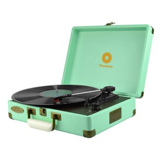 mbeat Woodstock Retro Turntable Player