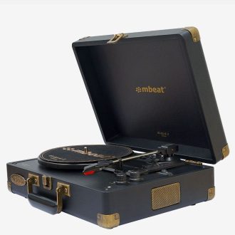 MBEAT Woodstock 2 Retro Turntable Player