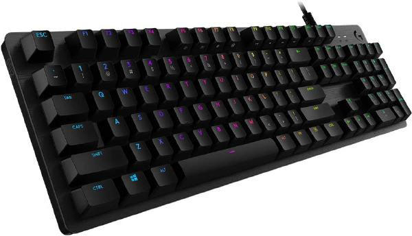 Logitech G512 Carbon RGB Mechanical Gaming Keyboard – GX Linear – Brown