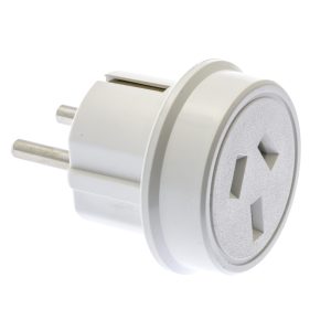 Travel Adaptor – AU/NZ to Europe