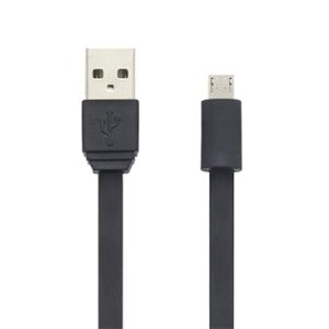 MOKI Flat Micro-USB SynCharge Cable – 90 cm