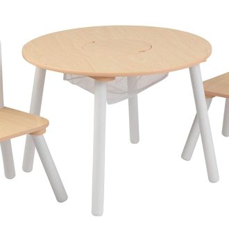 Round Table and 2 Chair Set for children