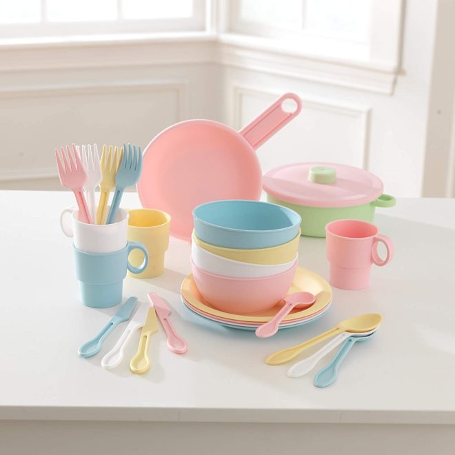 27pc Cookware Set – Pastel for kids