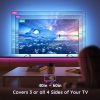 LED Strip Lights Rope Light for TV, Gaming and Computer (Lights Strip App with Remote Control) – 3M