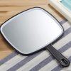 Extra Large Black Handheld Mirror with Handle – 31.5×23 cm