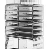 Makeup Cosmetic Organizer Storage with 12 Drawers Display Boxes – Clear