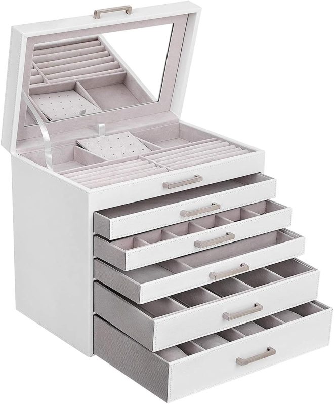 Jewelry Box Organizer Storage Case