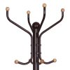 8 Hook Coat Rack Freestanding Tree