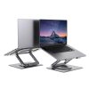 Stage S12 Rotating Laptop Stand with USB-C Docking Station – Space Grey