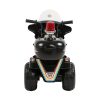 Children’s Electric Ride-on Motorcycle (Black) Rechargeable, Up To 1Hr