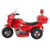 Children’s Electric Ride-on Motorcycle (Red) Rechargeable, Up To 1Hr