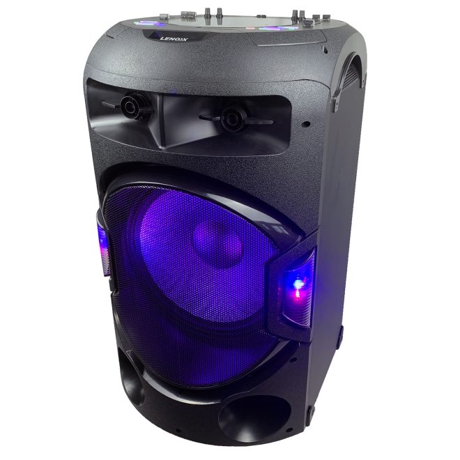 Bluetooth Speaker 300W RMS Audio DJ/Party Entertainment w/Remote -81cm