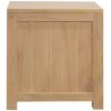 Amsterdam Solid White Cedar 2 Drawer Bedside (Natural)