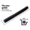 24Pcs 94x10cm Heavy Duty Gutter Brush Guard Length Leaf Twigs Filter Home Garden