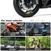 Motorcycle Alarm Disc Lock Brake Handlebar Throttle Grip Lock Bike Security