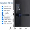 Tuya Home WIFI Smart Door Lock Biometric Fingerprint Smart Card Password Key USB