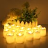 Flameless LED Tea Light Tealight Candle Wedding Decoration – 24