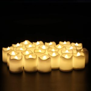 Flameless LED Tea Light Tealight Candle Wedding Decoration – 48