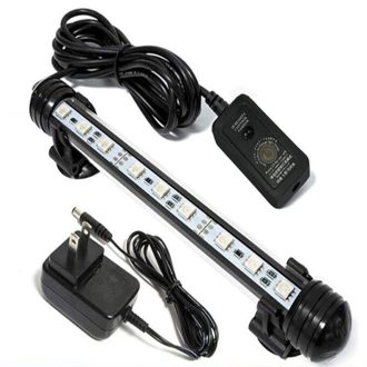 Aquarium Fish Tank LED Light Bar Lamp Pool Submersible Waterproof White