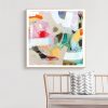 40cmx40cm Changed My Mind IV by Aleah Koury Gold Frame Canvas Wall Art