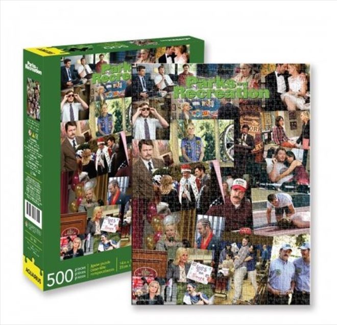 Parks And Recreation Collage 500 Piece Puzzle