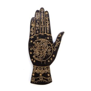 Gold Palmistry Incense Burner