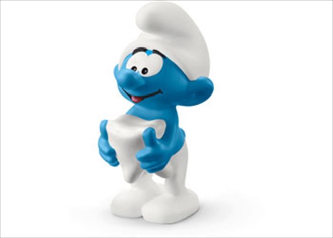 Schleich – Smurf with tooth