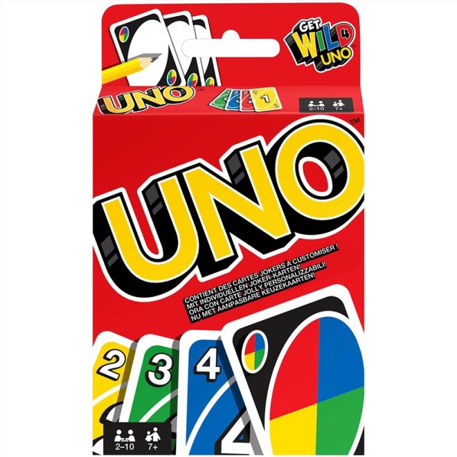 UNO Original Card Game – Get Wild 4 UNO