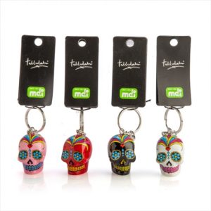 Candy Skull Keychain – Assorted (SENT AT RANDOM)