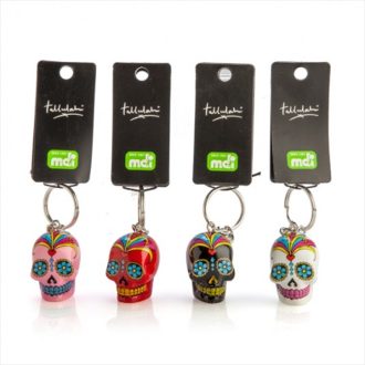 Candy Skull Keychain – Assorted (SENT AT RANDOM)