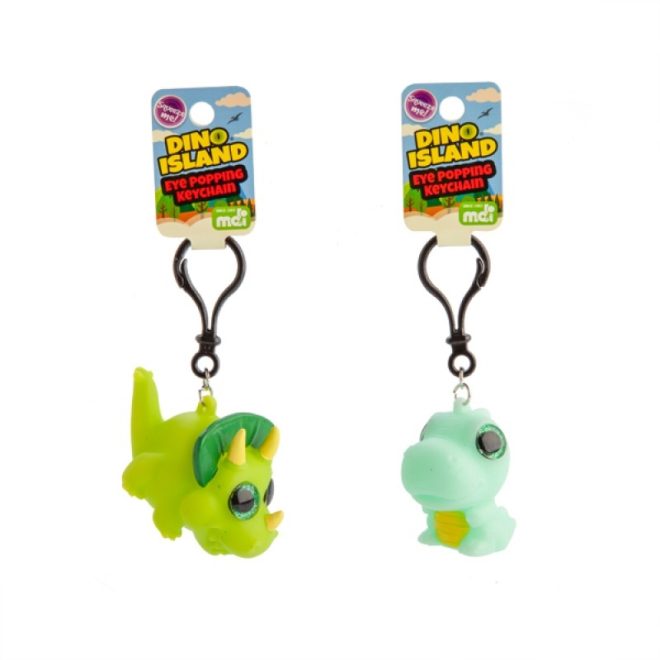 Dino Island Eye Popping Keychain (SENT AT RANDOM)