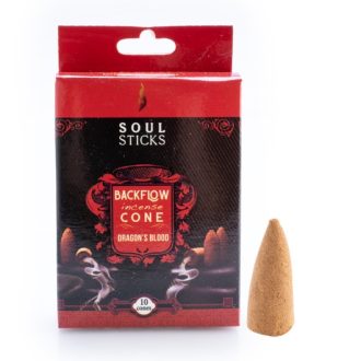 Soul Sticks Backflow Incense Cone – Set of 10