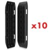 X-BULL 10 Pairs Recovery tracks Boards 4WD 4X4 10T Sand / Mud / Snow Gen 2.0 Black