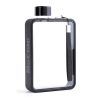 A5 Flat Water Bottle for Warm Drink – Black