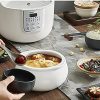 Joyoung White Porclain Slow Cooker 1.8L with 3 Ceramic Inner Containers