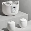 Joyoung White Porclain Slow Cooker 1.8L with 3 Ceramic Inner Containers