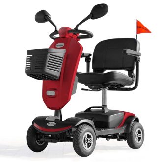 EQUIPMED Mobility Scooter Electric Motorized Ride On E-Scooter for Elderly Older Adult Handicap Aid