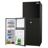 GECKO 125L Portable Fridge Freezer Camping Motorhome Caravan Upright Fridges 12V/24V/240V – Black