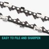 Baumr-AG Chainsaw Chain Bar Spare Part Replacement Suits Pole Saws – 12 Inch