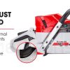 BAUMR-AG Petrol Commercial Chainsaw 24 Bar E-Start Chain Saw Top Handle Pruning