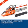 MTM Petrol Commercial Chainsaw 22 Bar E-Start Tree Pruning Chain Saw Top Handle. – 62SX MTM