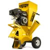 MICHIGAN 15HP Petrol Wood Chipper Garden Mulcher Shredder Mulch Chip 420CC Commercial Series