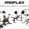 PROFLEX Weight Bench Workout Gym Press Adjustable Home Lifting Fitness Incline