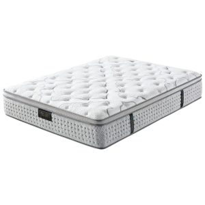 Beaconsfield Mattress Medium Firm Box Pocket Spring Memory Foam Euro Top 34CM – DOUBLE