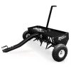 PlantCraft Tow Behind Plug Lawn Aerator 1m (40″) Wide, Universal Hitch for Ride on Mower, Garden Tractor