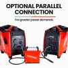 GENPOWER Inverter Generator 2600W Peak Pure Sine Portable Camping Petrol Rated