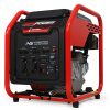 GENPOWER Portable Petrol Inverter Camping Construction Generator 4kW Max 3.5kW Rated, 212CC 4-Stroke