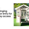 ROVO KIDS Cubby House Wooden Outdoor Playhouse Cottage Play Children Timber. – White and Pink