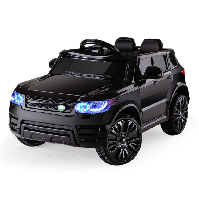 ROVO KIDS Ride-On Car Electric Childrens Toy Battery Powered w/ Remote 12V – Black